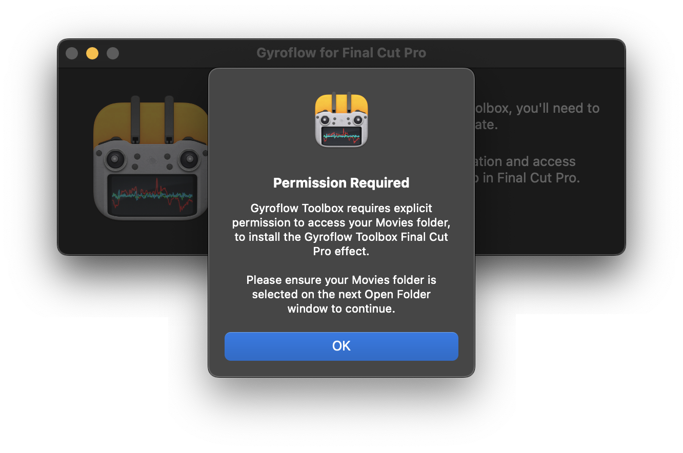 GitHub - latenitefilms/GyroflowToolbox: Allows you to import Gyroflow  Projects into Apple's Final Cut Pro